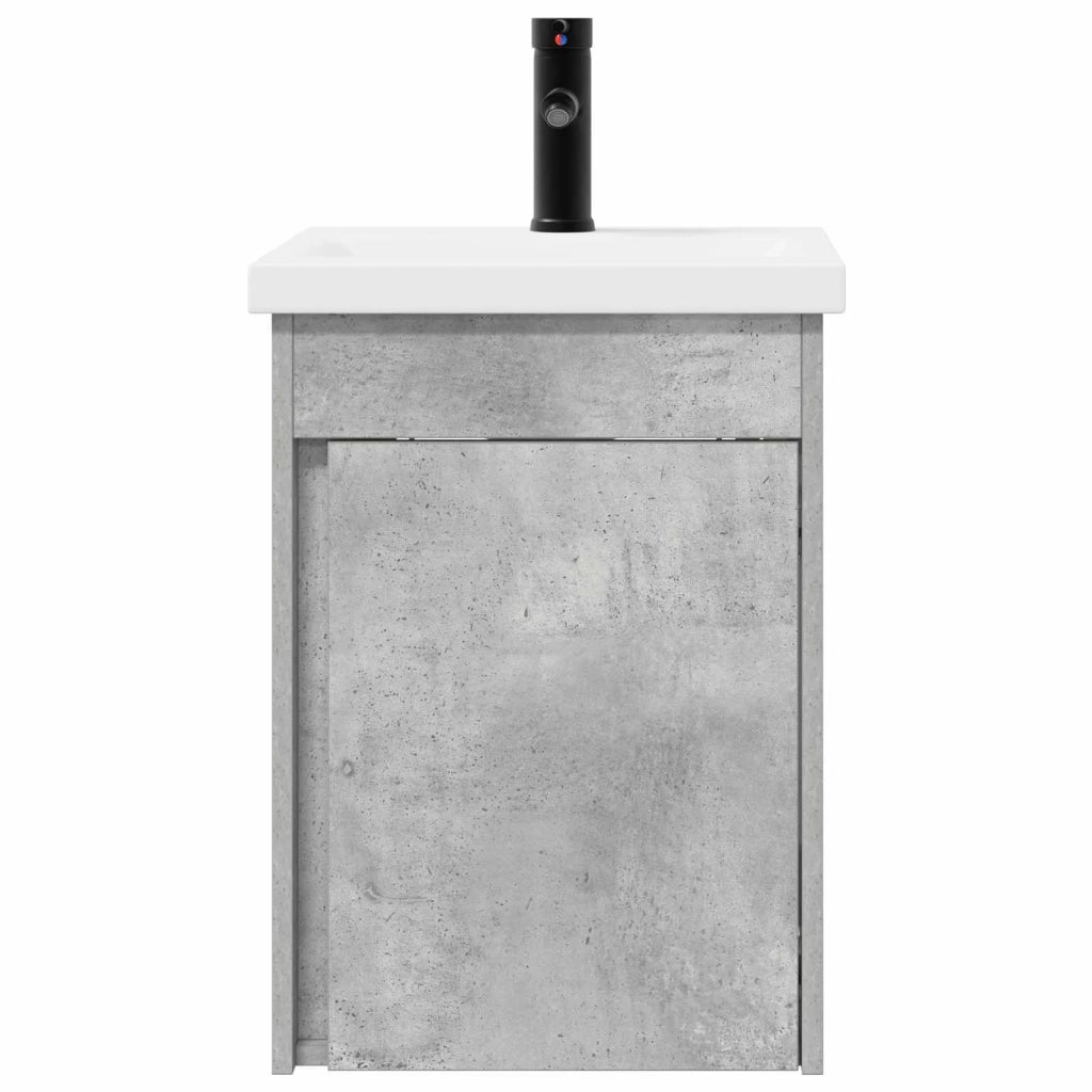 Mobile bagno con rubinetto Grigio Cemento 42 x 40 x 74,5 cm