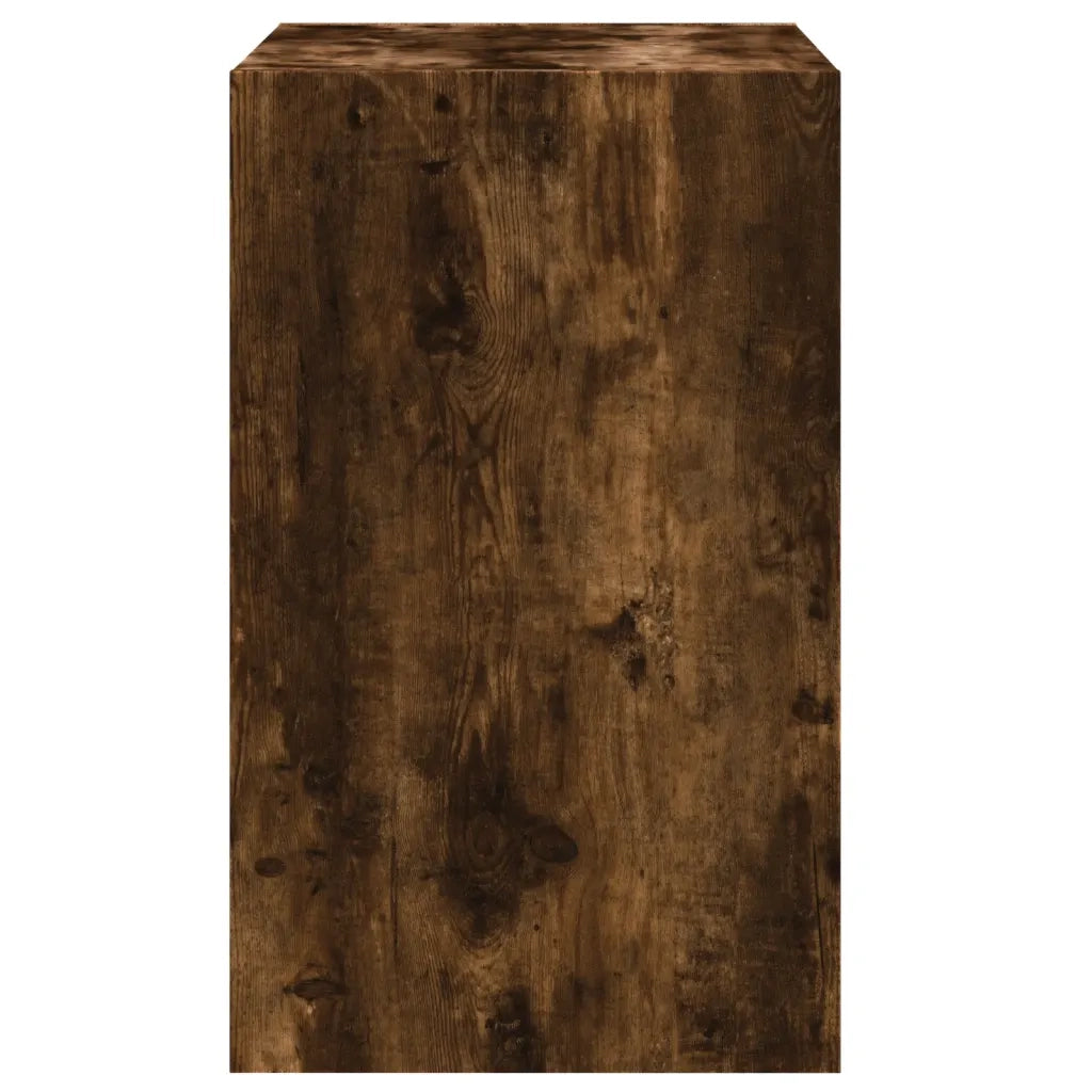 Scarpiera Rovere Fumo 60x42x69 cm in Legno Multistrato 839984
