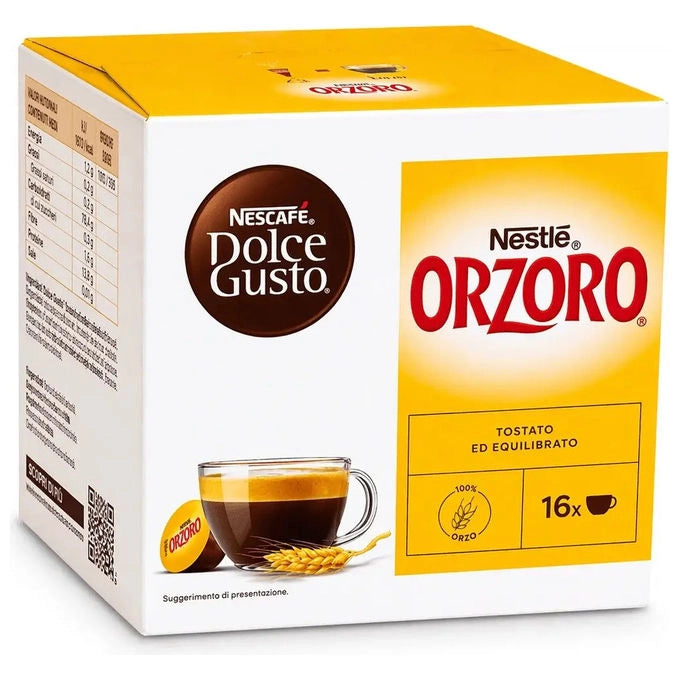 Nescafé Dolce Gusto capsule orzo, 16 capsule, senza caffeina, 100% originale Nestlé, compatibili tutte le macchine Dolce Gusto