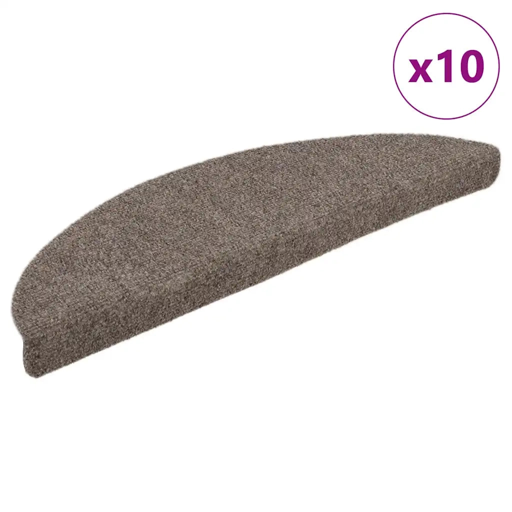 Tappetini Adesivi per Scale 10 pz Crema 56x17x3 cm Agugliati cod mxl 57850