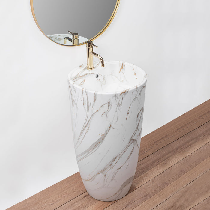 Lavabo Monolitico Rea Anya Lava Matt