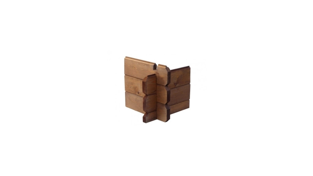 Casetta da giardino in legno - 12m2 - 4x3m - impregnata - 28mm - colore: marrone - DOM418 - ALTANKA