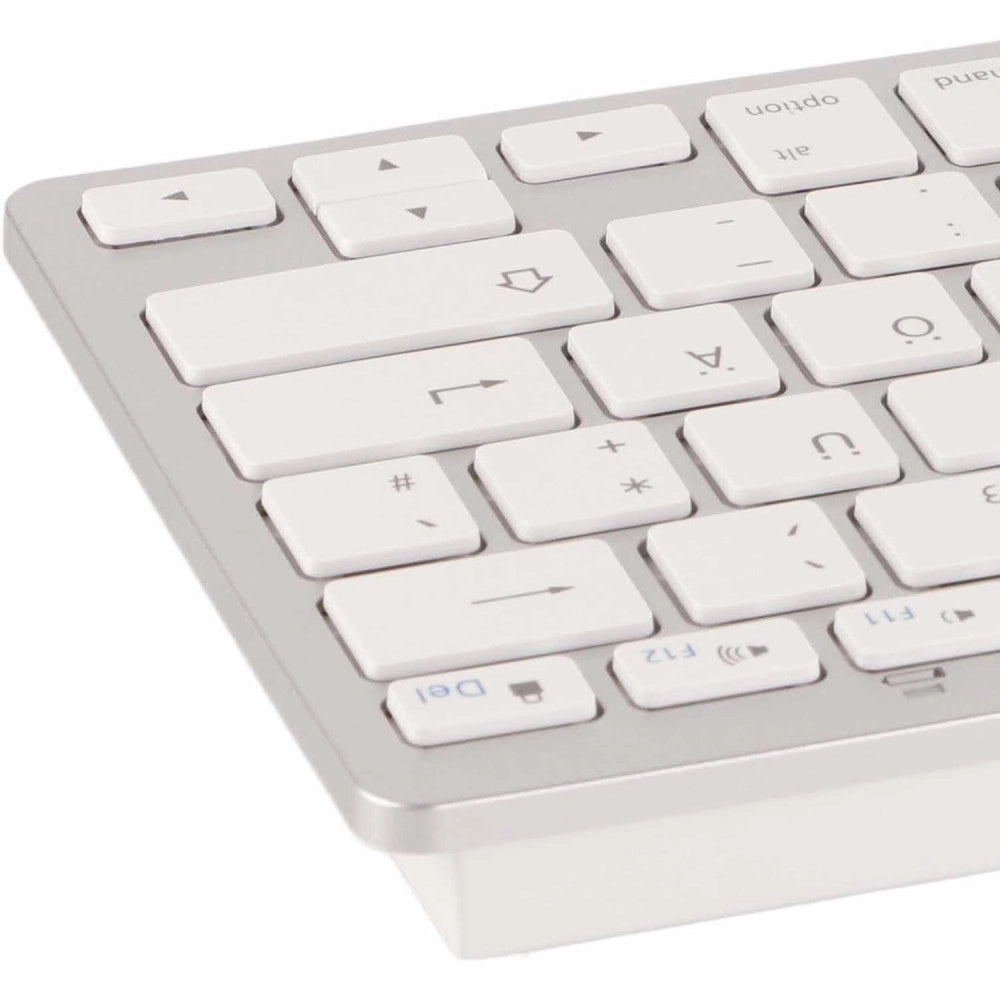 Trade Shop - Tastiera Ultra Sottile Universale Per Desktop Laptop Tablet Smartphone Smart Tv -