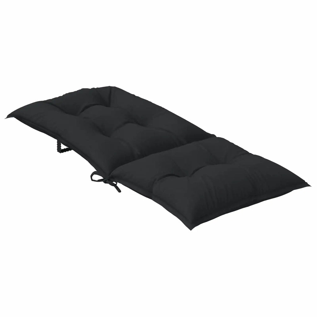Set di cuscini per sedia alta 2 pcs Melange nero 4002367
