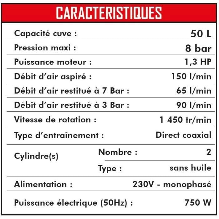 COMPRESSORE SILENZIOSO MECAFER 24L 1CV