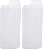 Set di due borracce per carburante da 600 ml in nylon e plastica, misuratore di carburante 2-telaio leggero, miscelatore per carburante per sega a catena e sega a nastro
