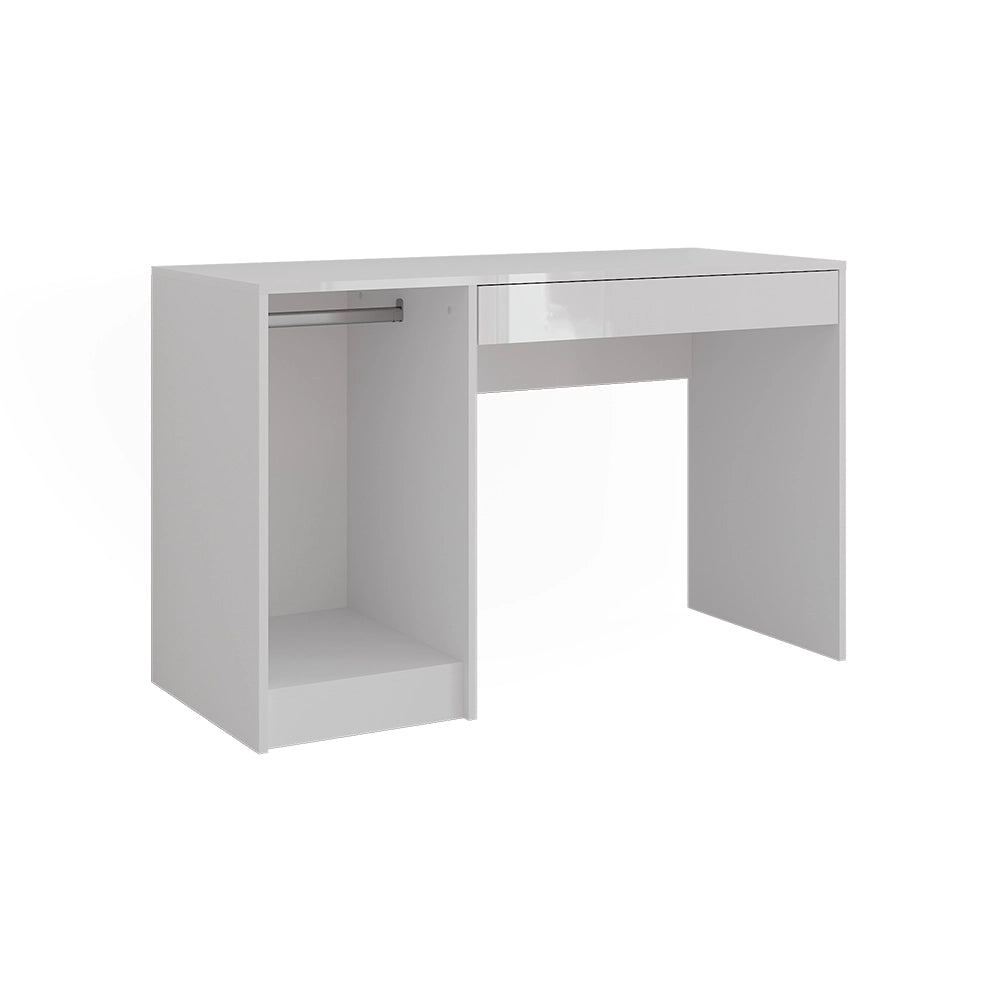 Vicco Tavolo da toeletta Bianco/bianco lucido 119.8 cm