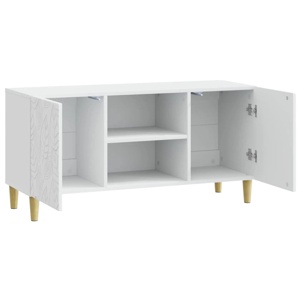 Mobile TV 102 x 34,5 x 50 cm Bianco Legno ingegnerizzato 895155