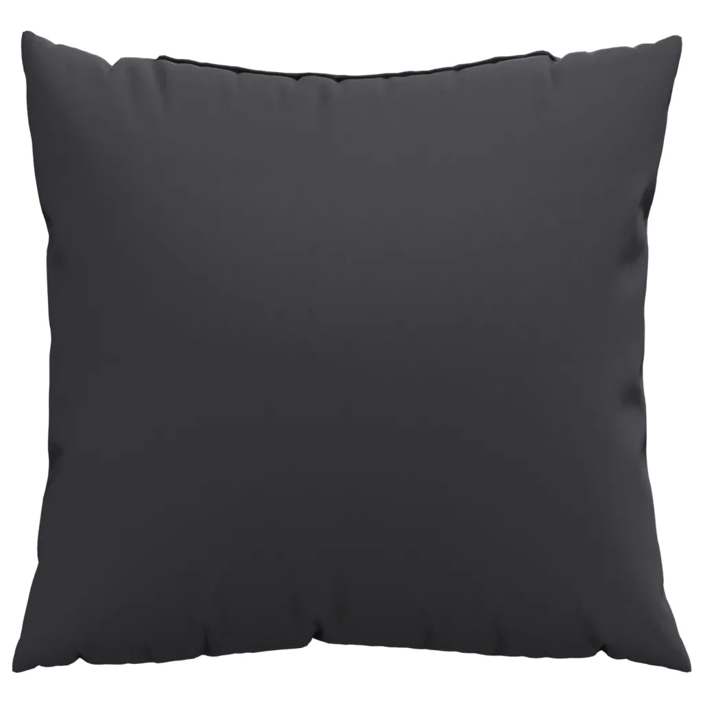 Cuscini per Divano 4 pz-Set di 4 Cuscini per Sofa Neri 40x40 cm in Tessuto