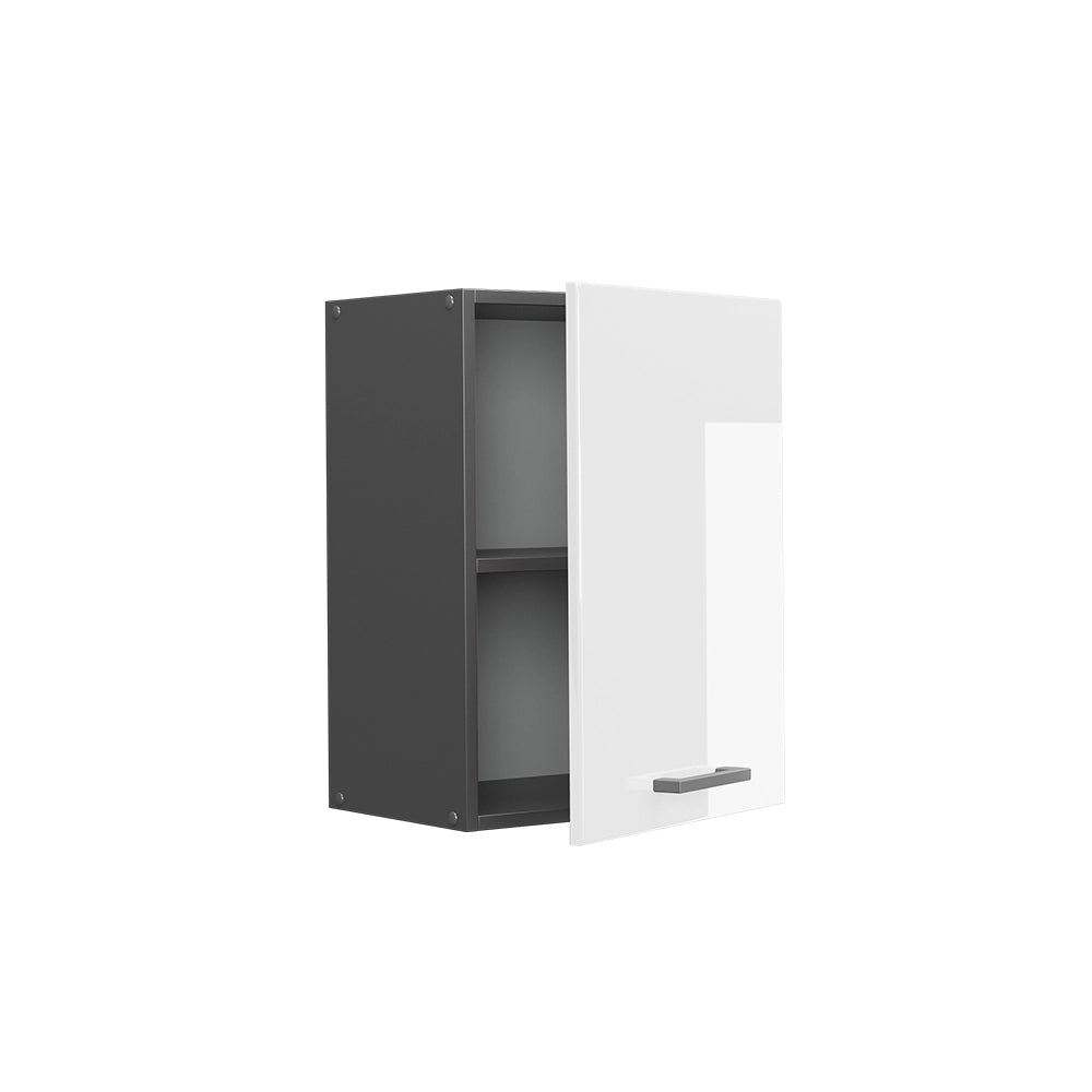 Vicco Pensile da cucina Bianco lucido 45 cm