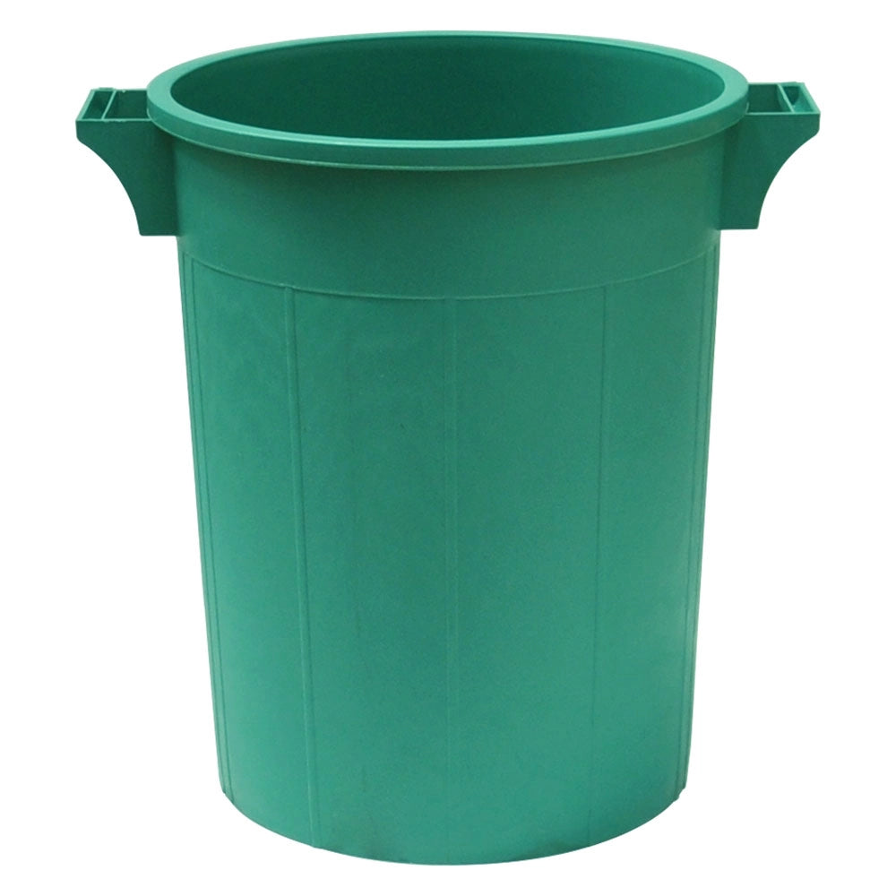 BIDONE IMMONDIZIA SOVRAPPONIBILE Lt 50 - Ø 41 x  h 49 cm - verde  - ICS