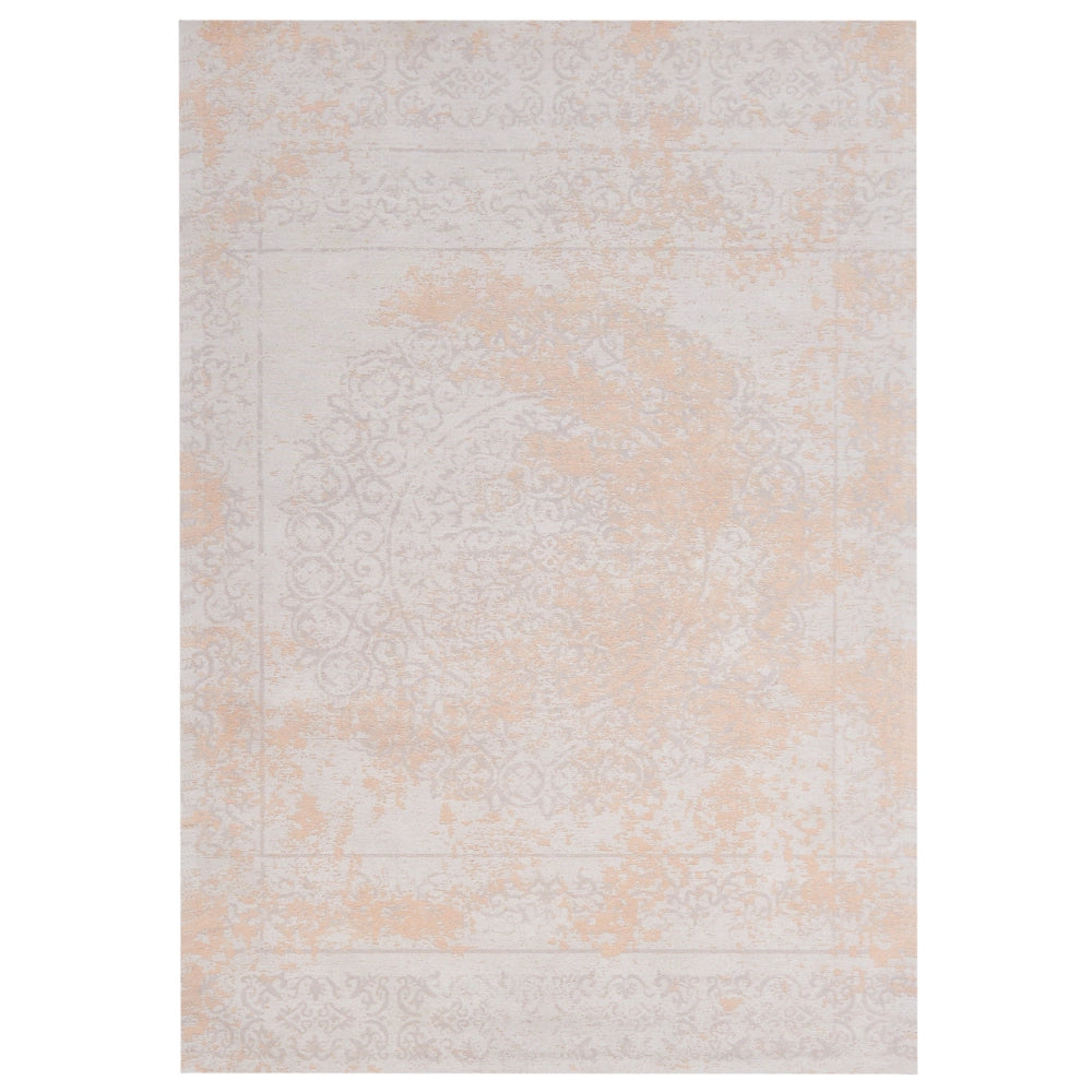 Tappeto tappetino Cotone Beige Effetto Distressed 160 x 230 cm Oriental Vintage