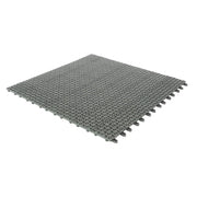 Set da 50 Piastrelle in Plastica Flessibili Drenanti 55,5 x 55,5 cm da Esterno Giardino 15,4 m2 colore: Grigio