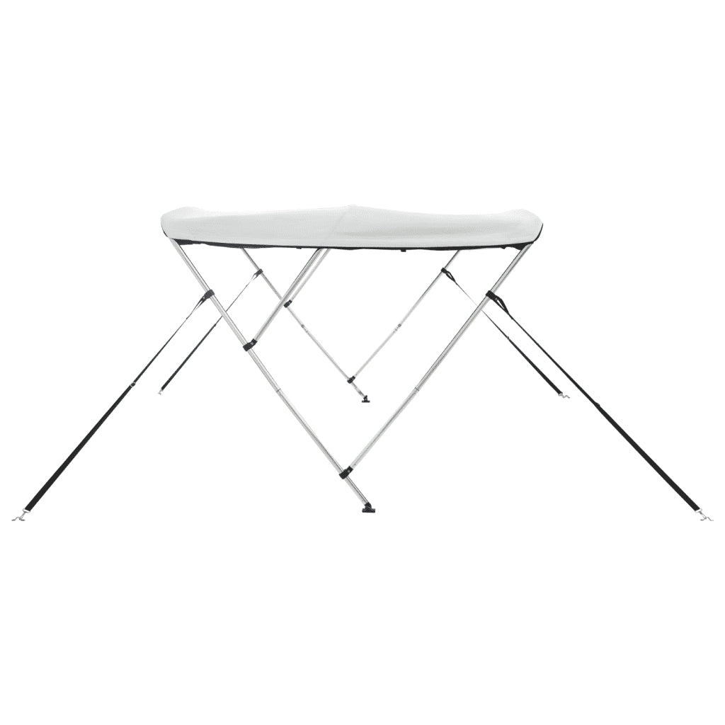 Bimini di Prua Pareti Laterali Rete 3 Archi 183x(185-198)x137cm 94841