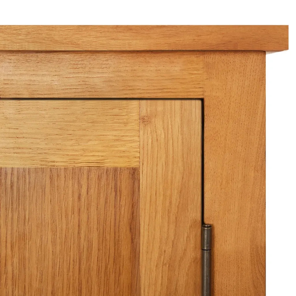 Armadietto 50x22x110 cm in Legno Massello di Rovere 329926