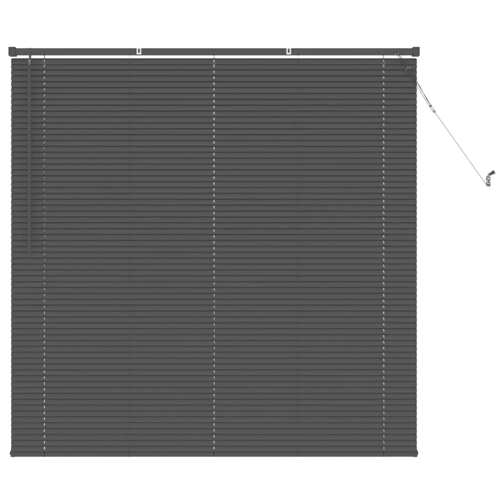 Tenda Veneziana | Tenda a lamelle Grigio Argento 150 x 150 cm 25 mm PVC