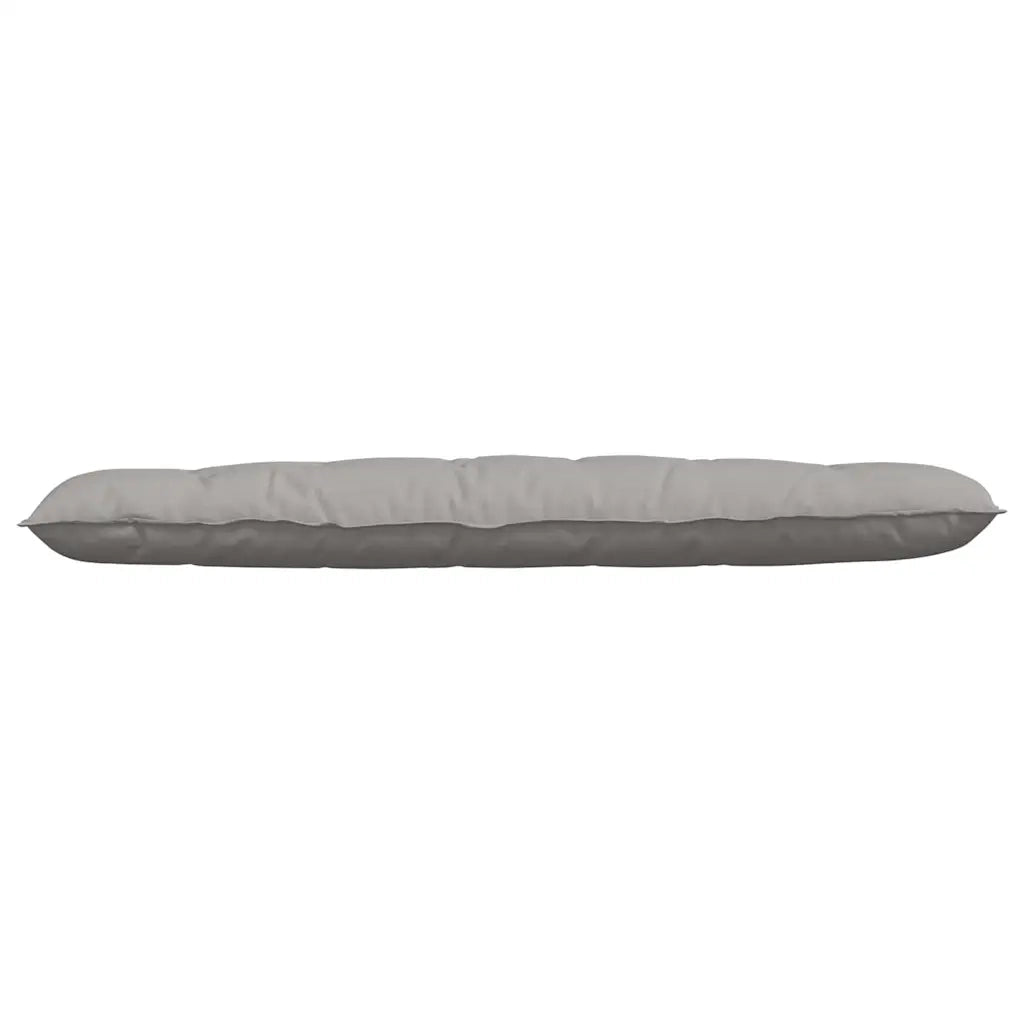 Cuscino per Schiena Grigio Nuvola 180 x 19 x 50 cm Tessuto