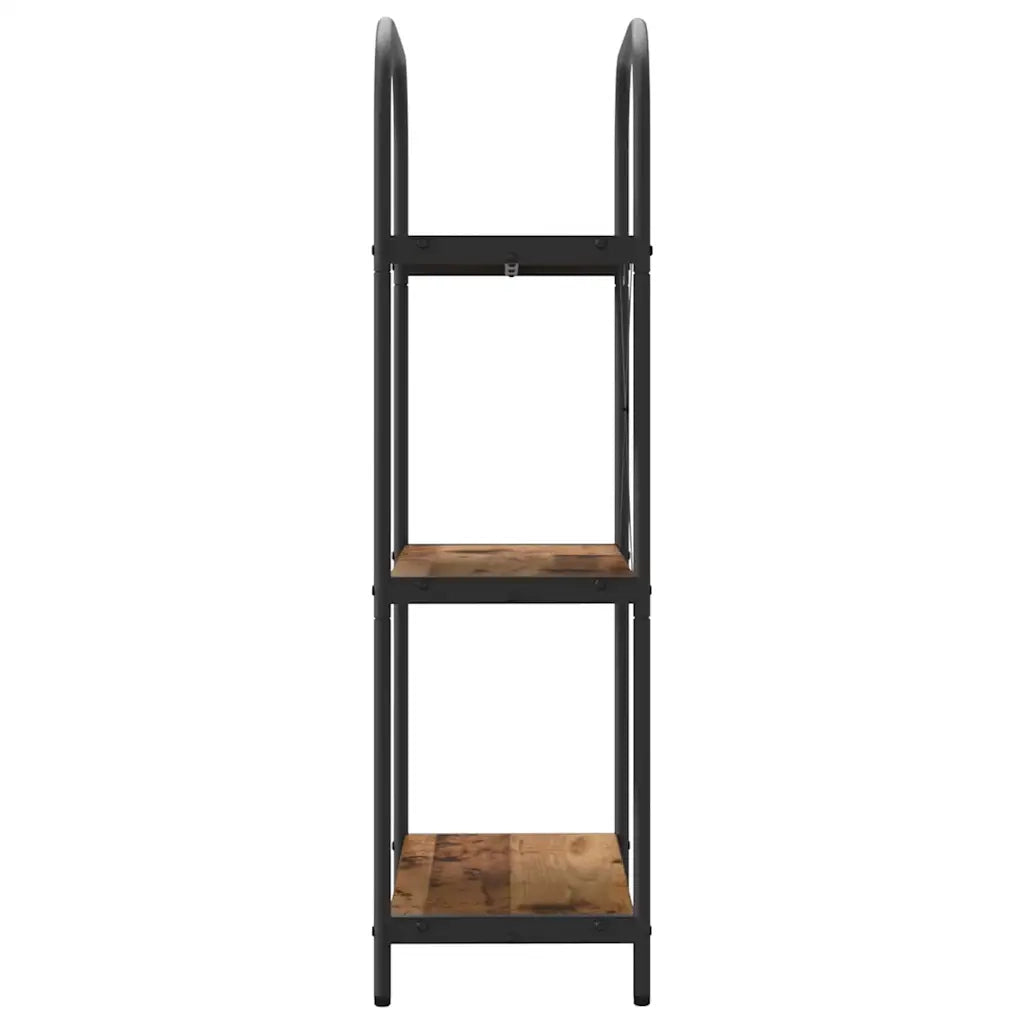 Libreria-Scaffale per Libri-Mobile di Stoccaggio Legno vecchio 60 x 30 x 109 cm Legno multistrato 799633