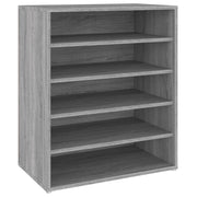 Scarpiera Sonoma 60 x 35 x 70 cm in legno ingegnerizzato grigio 02_0043429
