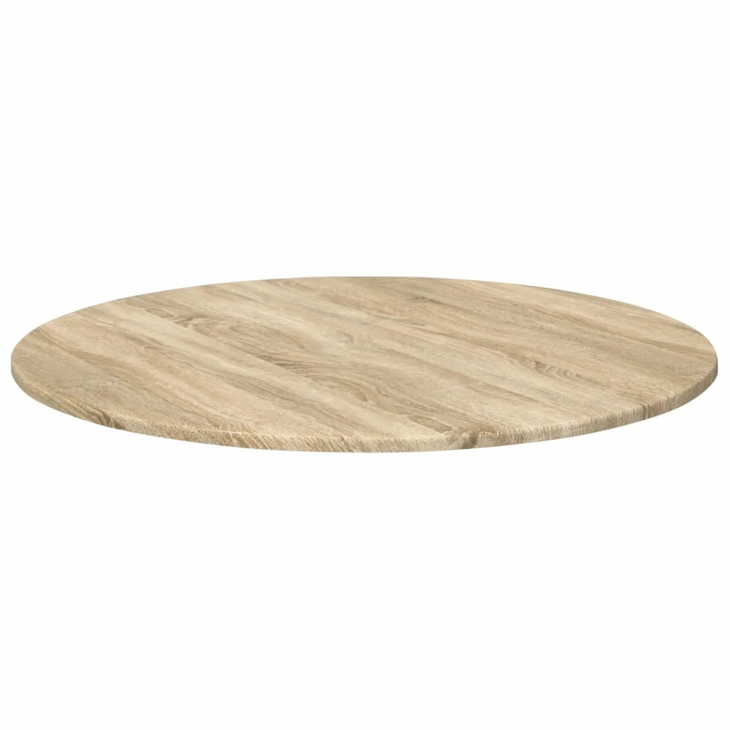 Piano del tavolo rovere sonoma Ø 80 x 1,5 cm Legno multistrato 880423