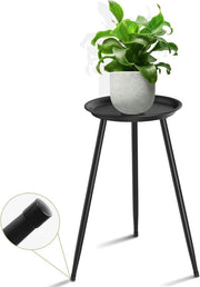 Supporto per piante per interni - Supporto per piante in metallo robusto, altezza 50 cm