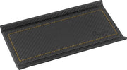 Pensolet in pelle vera, 31058 Concerto, nero, carbonio, filigrana dorata, manufatto artigianale in Germania, pensolet in pelle vera