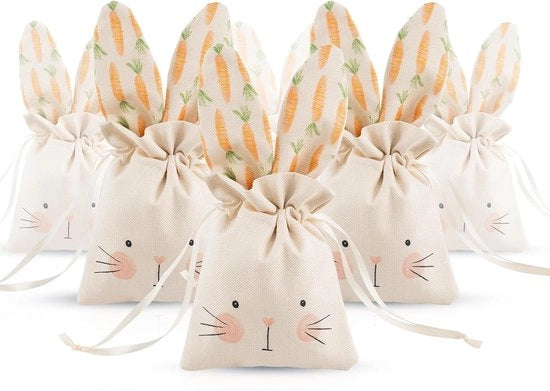 6 Pacchi di Decorazioni con Conigli per Feste di Compleanno, Feste di Bambina, Pasqua e Feste di Giardino