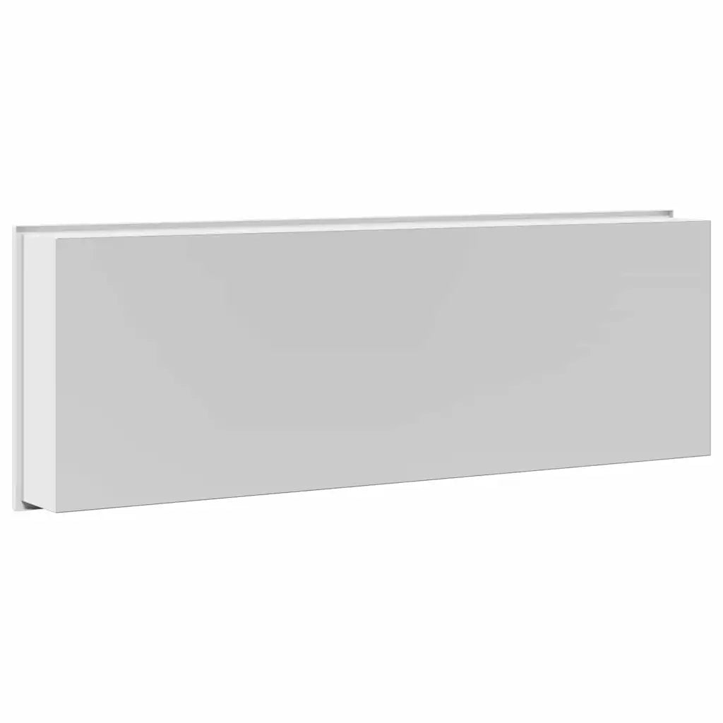 Nicchia per doccia Bianco 90 x 30 x 9,5 cm Acciaio inossidabile CFW7203704