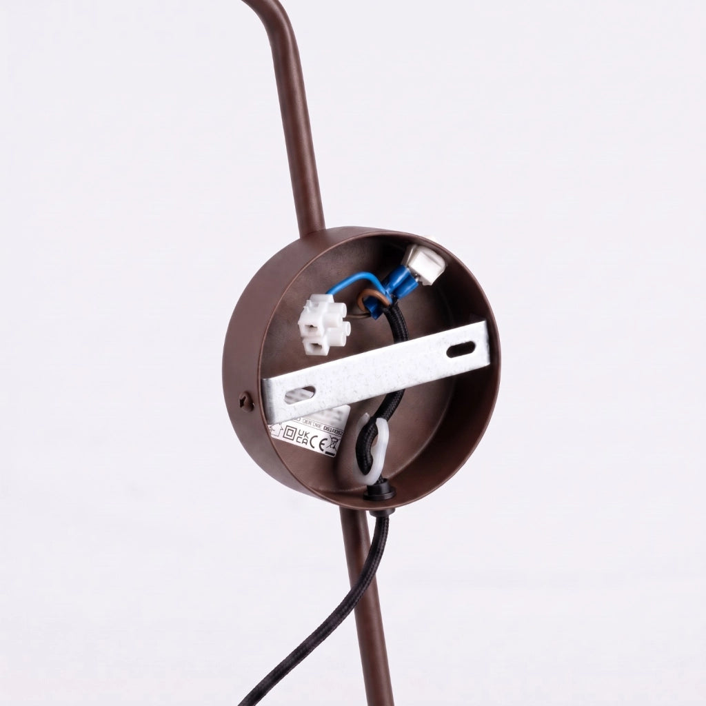 Applique NOX 1 marrone con interruttore