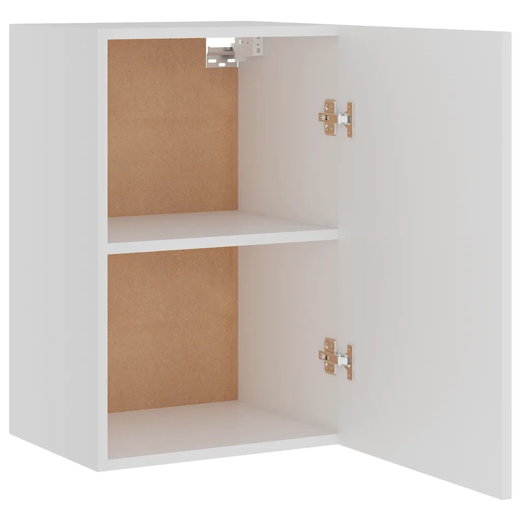 Pensile a parete dal design moderno ottimizzato per lo spazio cucina 39,5 x 31 x 60 cm legno composito bianco 02_0047671