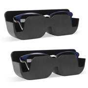 Supporto occhiali autoadesivo - 2 pezzi - contenitore occhiali - supporto di archiviazione - occhiali da sole - imbottitura Vilten - 165 mm x 55 mm x 35 mm