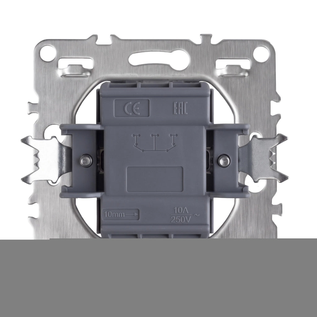 Pulsante Per Campanello Con Cornice Oste Jnh008-w Black