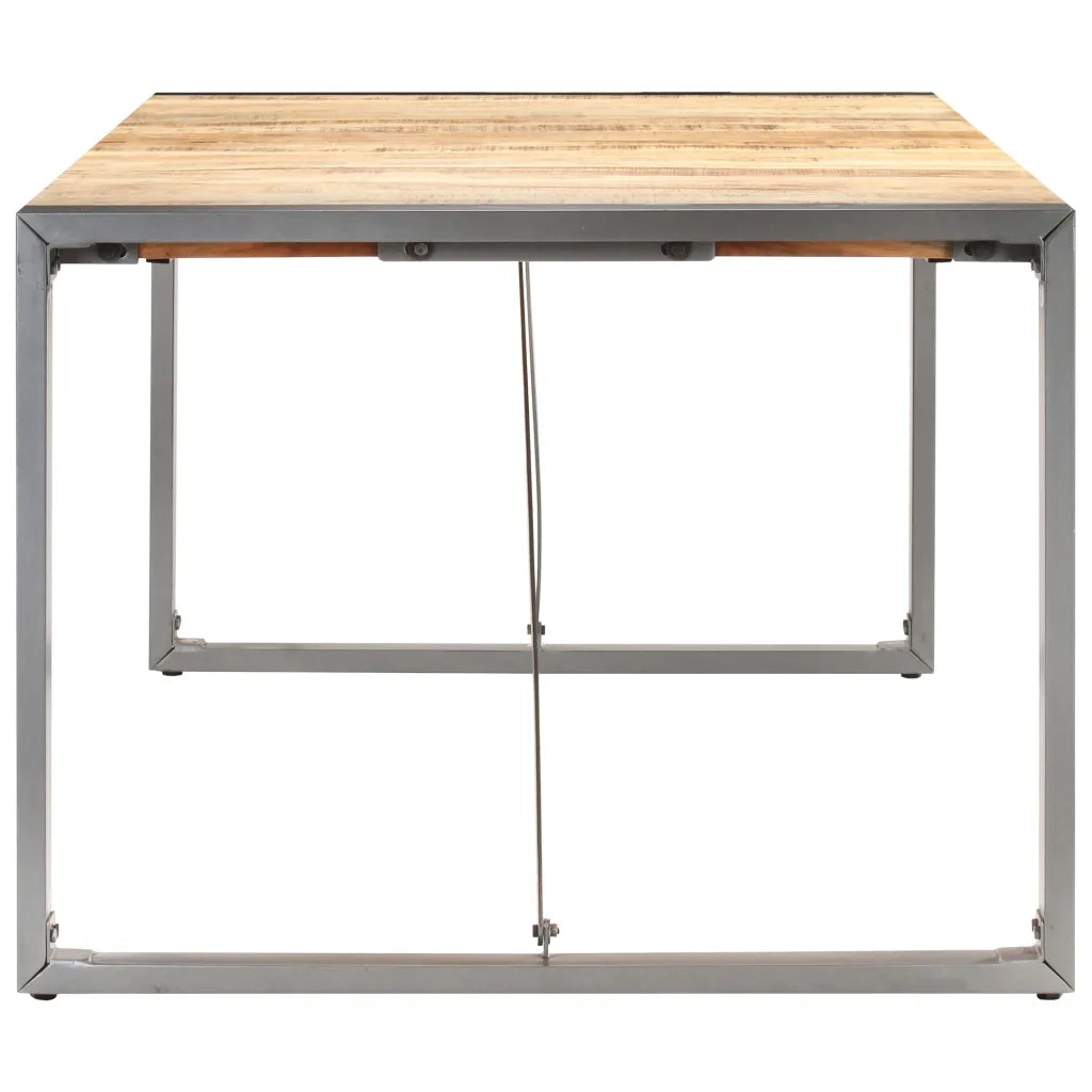 Tavolo da Pranzo 200x100x75cm in Legno Massello di Mango Grezzo cod mxl 29859