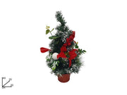 Albero Alberello di Natale Innevato con Stella 40 cm