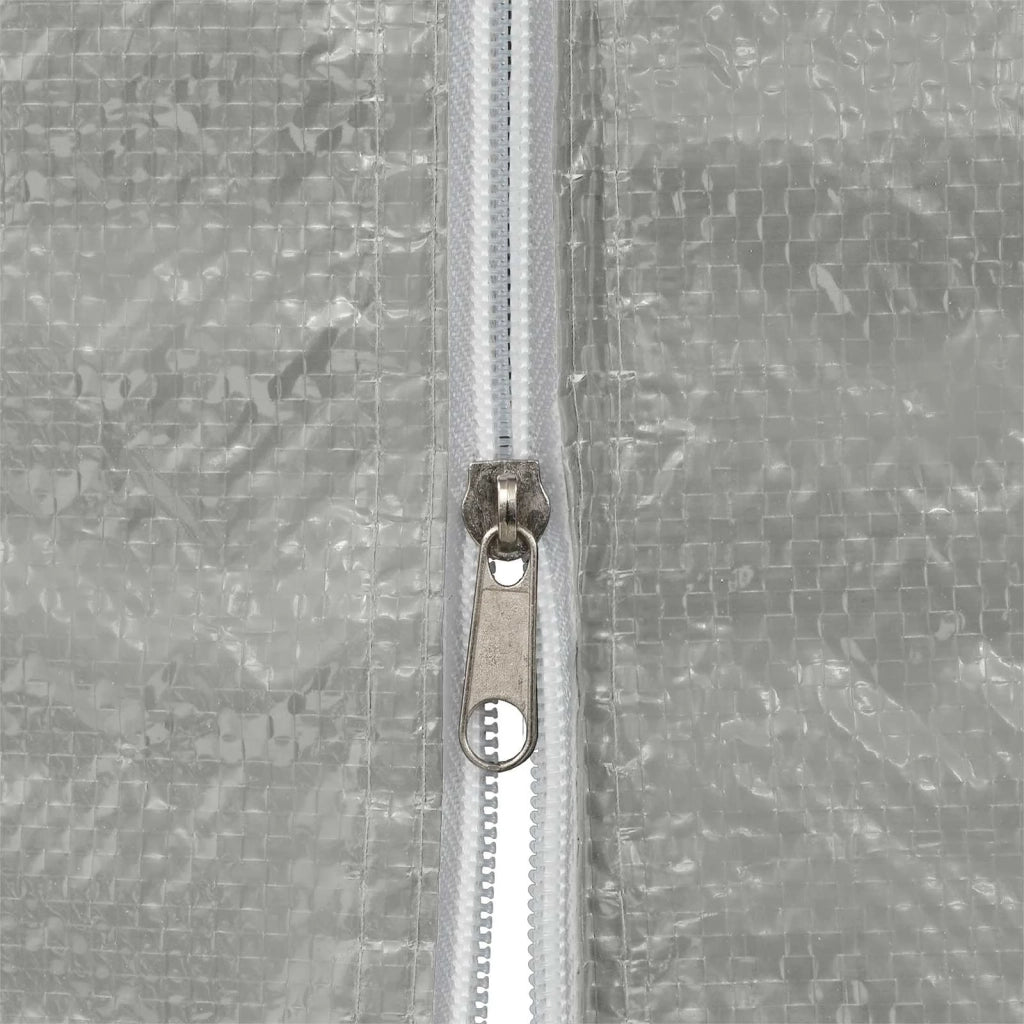 Parete per tenda da festa 2 pcs Grigio Chiaro 400 x 195 cm 42033007