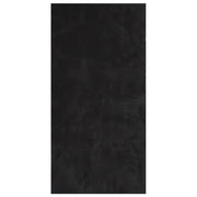 Tappeto del soggiorno | Tappeto a Pelo Corto HUARTE Morbido e Lavabile Nero 100x200cm