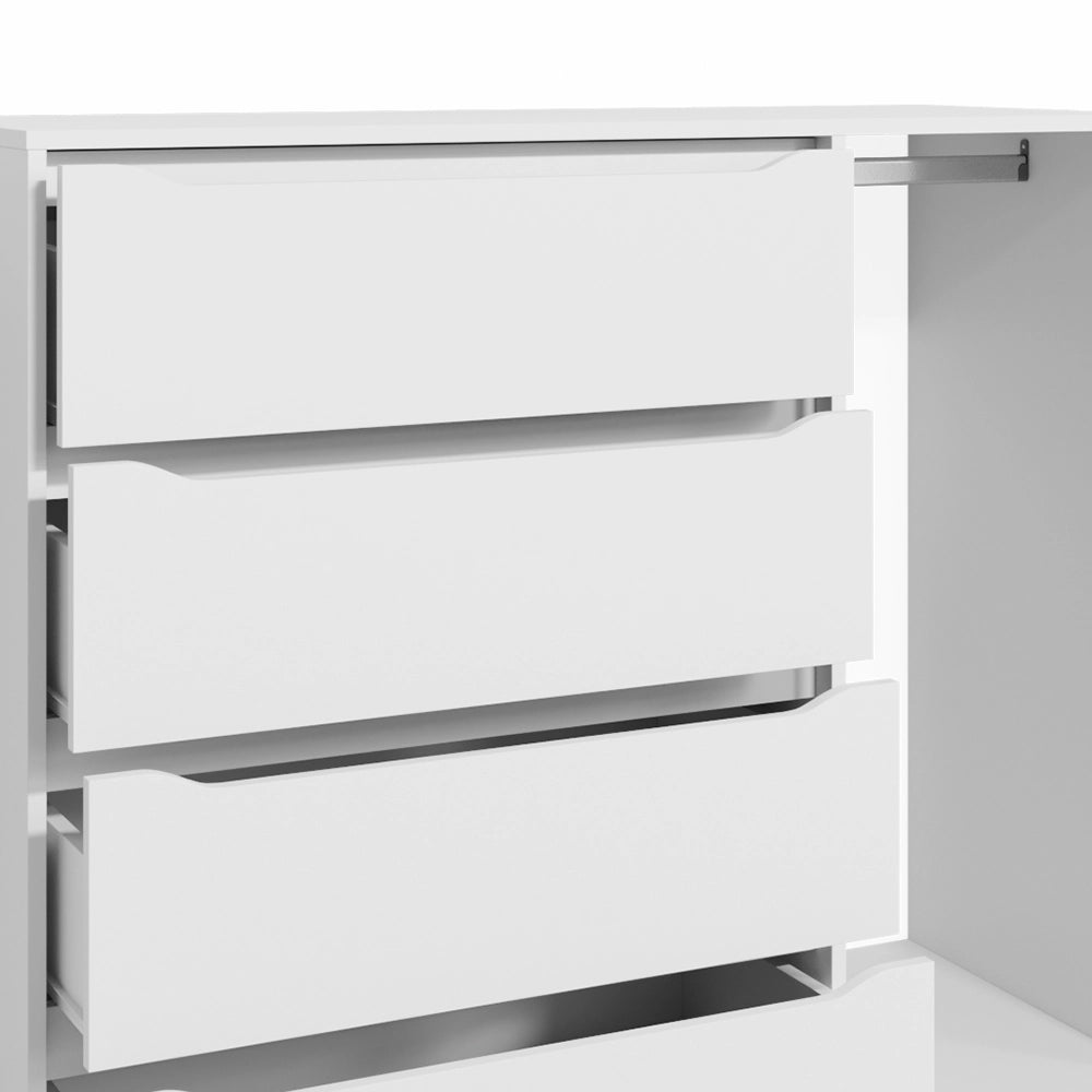 Vicco Cassettiera per camera da letto Bianco 48 x 101.9 cm