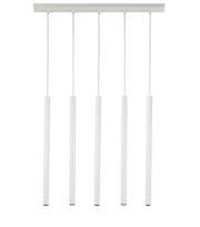 Lampada a sospensione bianca moderna Sopel 5xG9 Sigma