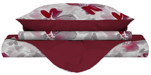 Copripiumino Matrimonale con Federe Stampato in Microfibra Passion