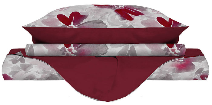 Copripiumino Matrimonale con Federe Stampato in Microfibra Passion