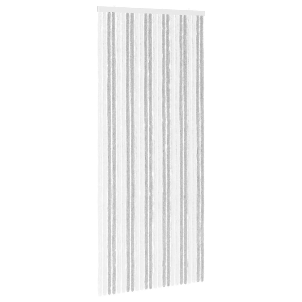 Tenda per insetti in chenille Grigio chiaro e bianco 42034419