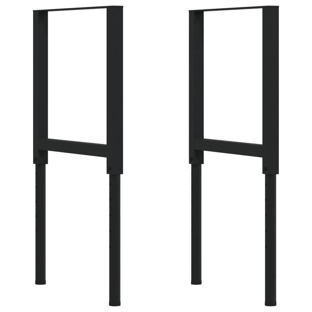 Banco Lavoro 100x60x(73-99,5) cm Legno di Rovere Rettangolare CFW9944523