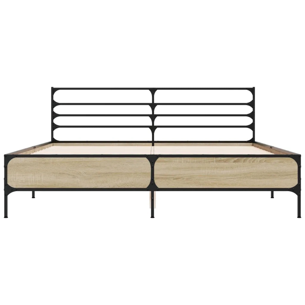 Giroletto Rovere Sonoma 150x200 cm in Legno Multistrato Metallo
