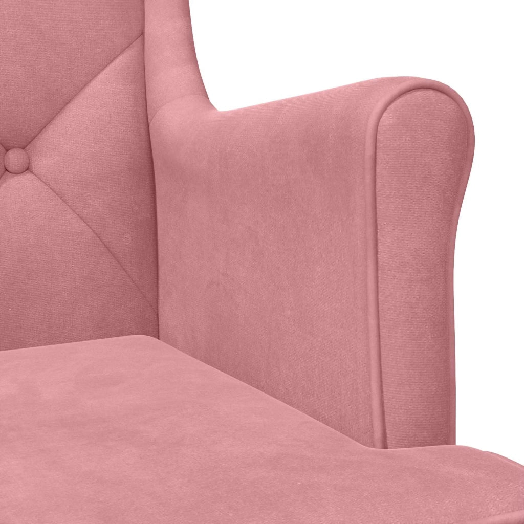poltrona Rosa Velluto 42029910