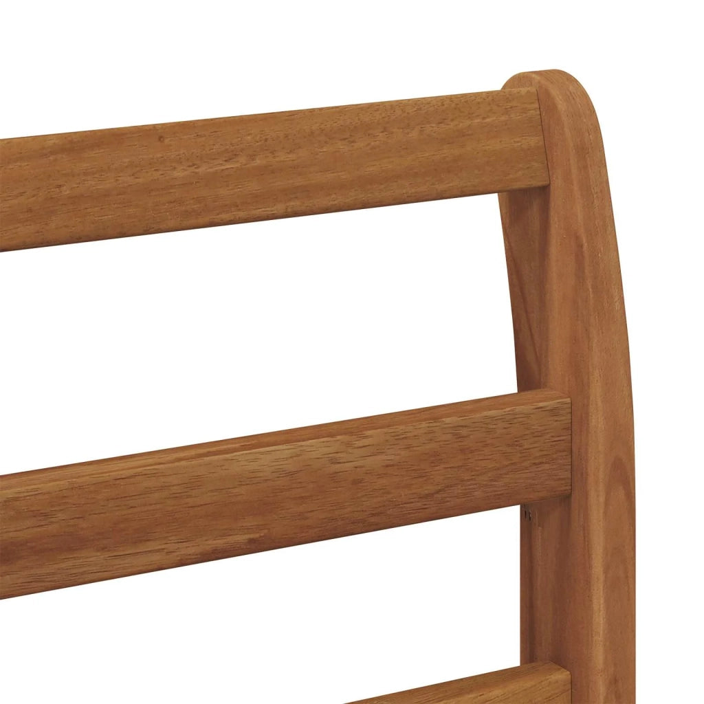 Set divani 4 pcs Naturale e Beige Legno di Acacia Massello 3374733