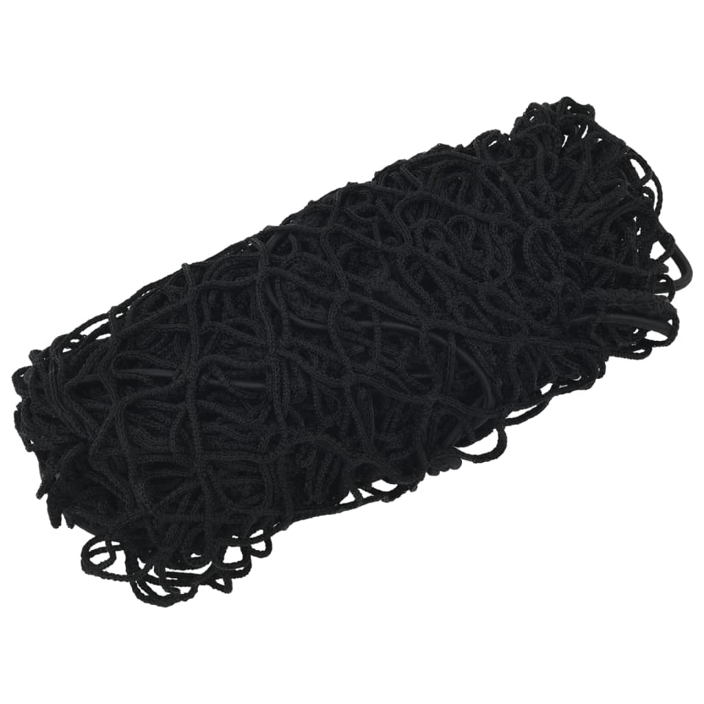 Rete per rimorchio telo di fissaggio per il carico portapacchi con corda elastica 7 x 3,5 m PP nero 02_0042237