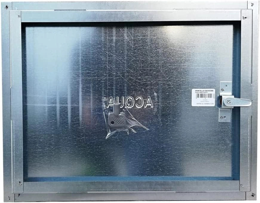 SPORTELLO CONTATORE ACQUA  ACCIAIO ZINCATO CM 60X45
