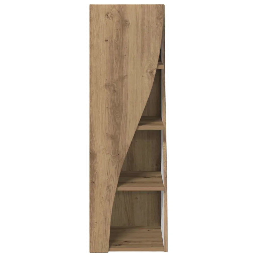 Mobile angolare Rovere artigianale 32x32x102cm