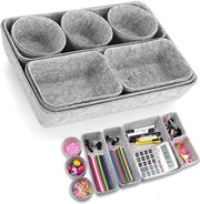 Set di organizzatore - 8 pezzi - velluto - multifunzionale