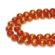 Kralen 6 mm 60 pezzi Carneol Tagliato Drago Pietra Naturale Sferica Individuale per la Creazione di Gioielli Bracciali Collane